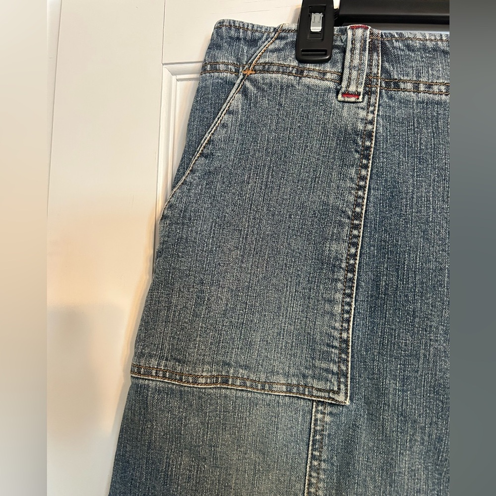 Women’s Eddie Bauer maxi denim skirt size 18 - Picture 5 of 9